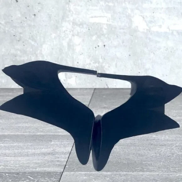 KENDALL+KYLIE Suede Madison Winged Stiletto Heeled Boots Size 8.5 - Picture 5 of 15